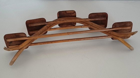 Image 1 of Vijftiger Jaren Plantentafel Met Vijf Etages