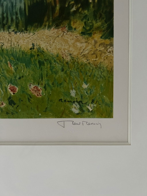 Paul Renoir litho 671/1000