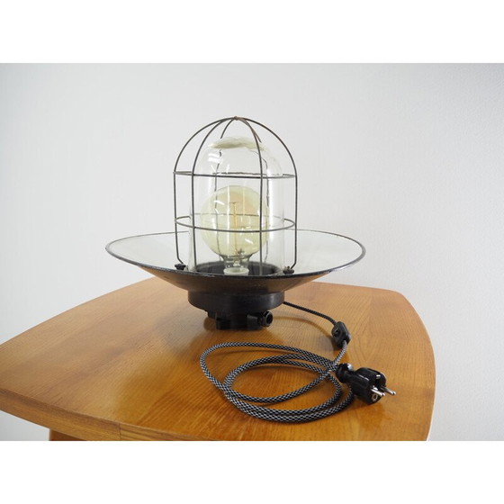 Image 1 of Vintage industriële tafel- of wandlamp 1970