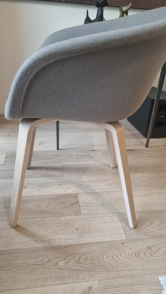 Image 1 of Arper Stoel/Eetkamerstoel/Fauteuil Duna 02 Lichtgrijs  Nieuw!