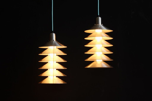 2x Mid Century Design 60s 70s lamp