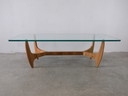 Vintage Scandinavische salontafel Mid-Century 