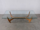 Vintage Scandinavische salontafel Mid-Century 