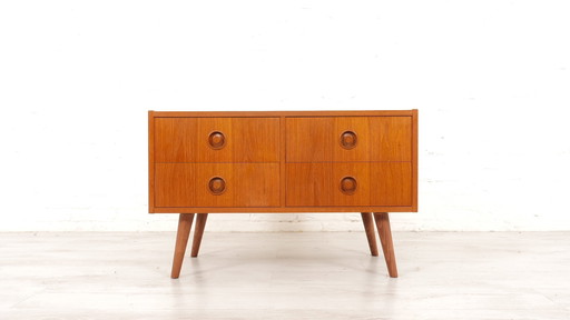 Vintage Ladekast | 4 Lades | Teak