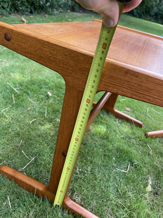 Image 1 of Vintage Deense Teak Mimiset/ Nesting Tables