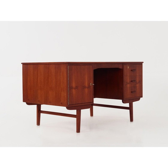 Image 1 of Vintage teakhouten bureau, Denemarken 1970
