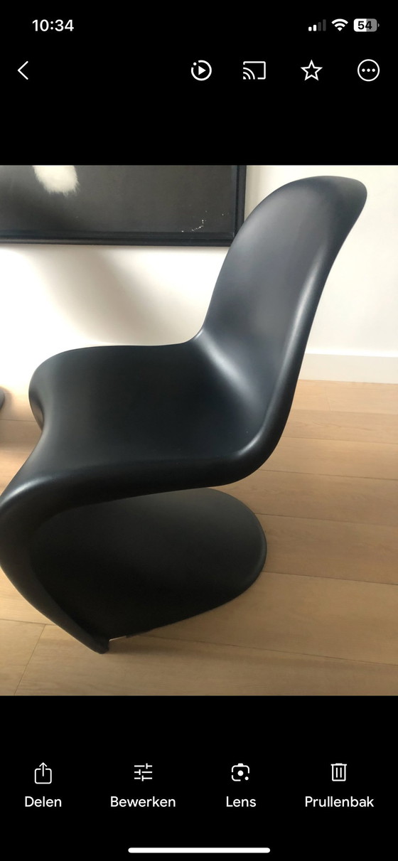 Image 1 of 6 X Vitra Panton Chair Stoelen