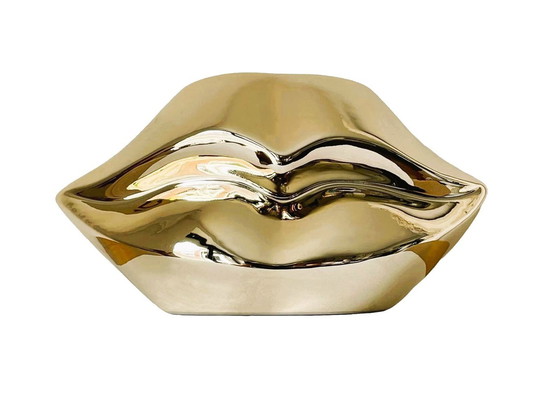 Image 1 of Gouden Lippen Vaas