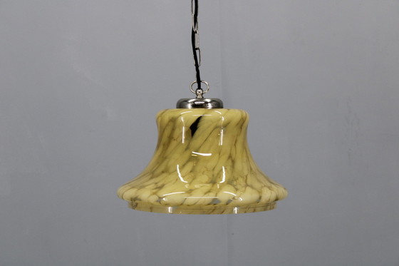 Image 1 of Glazen hanglamp uit 1970, Tsjecho-Slowakije