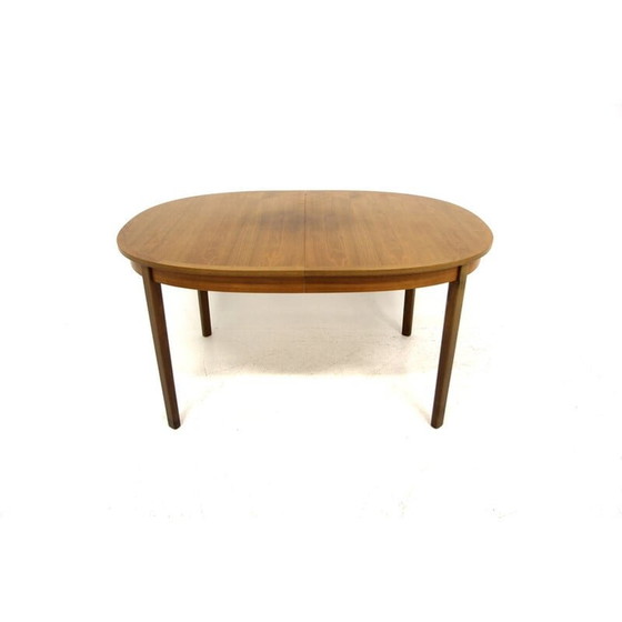 Image 1 of Vintage walnoten tafel, Zweden 1960