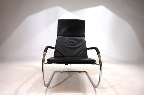 Image 1 of Tecta D35 Kinetische Bauhaus leren fauteuil van Anton Lorenz