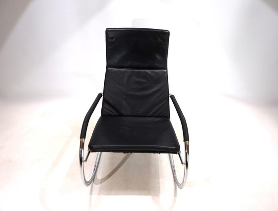 Image 1 of Tecta D35 Kinetische Bauhaus leren fauteuil van Anton Lorenz