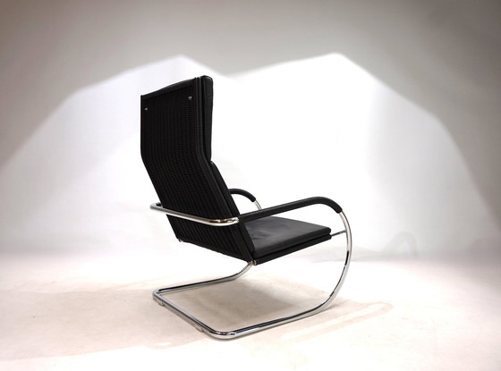 Image 1 of Tecta D35 Kinetische Bauhaus leren fauteuil van Anton Lorenz