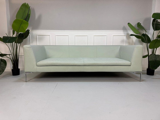 Image 1 of B&B Italia Charles Designer Merk Sofa Leder Mint Bank