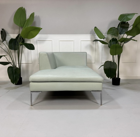 Image 1 of B&B Italia Charles Designer Merk Sofa Leder Mint Bank