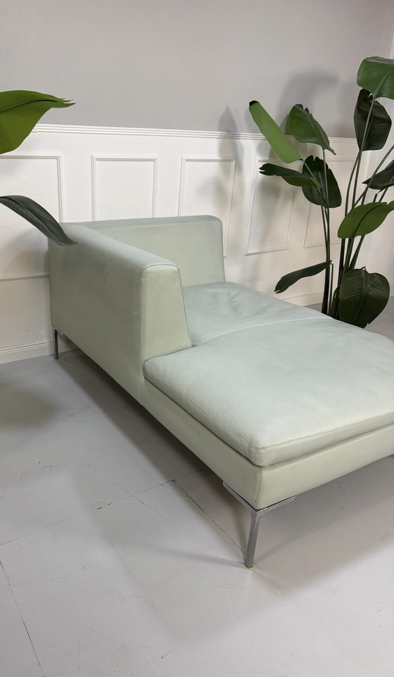 Image 1 of B&B Italia Charles Designer Merk Sofa Leder Mint Bank