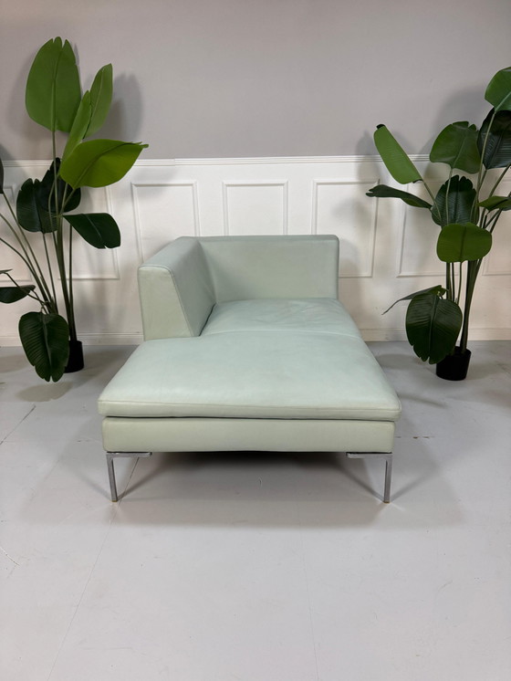 Image 1 of B&B Italia Charles Designer Merk Sofa Leder Mint Bank