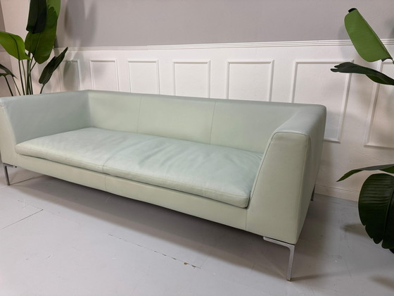 Image 1 of B&B Italia Charles Designer Merk Sofa Leder Mint Bank