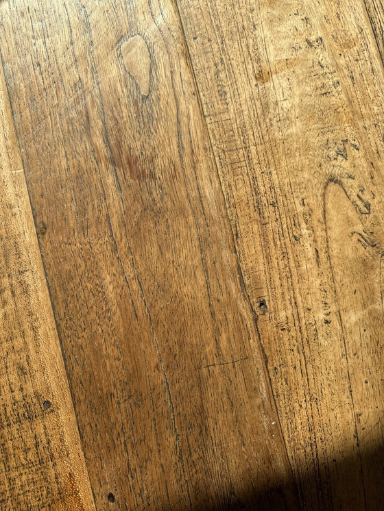 Image 1 of Vintage Teak Houten Tafel