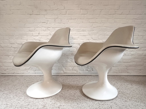 2x Herman Miller orbit chairs Farner & Grundner