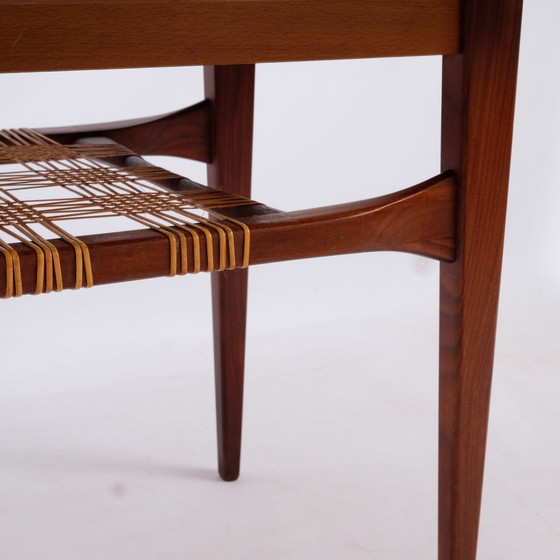 Image 1 of Mid-Century Deense teakhouten salontafel, jaren 60