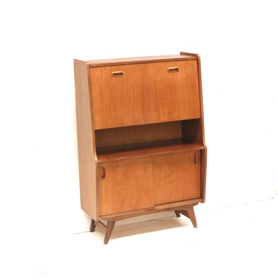 Image 1 of Vintage Secretaire / Dressoir / Kast Uit De Jaren ’60