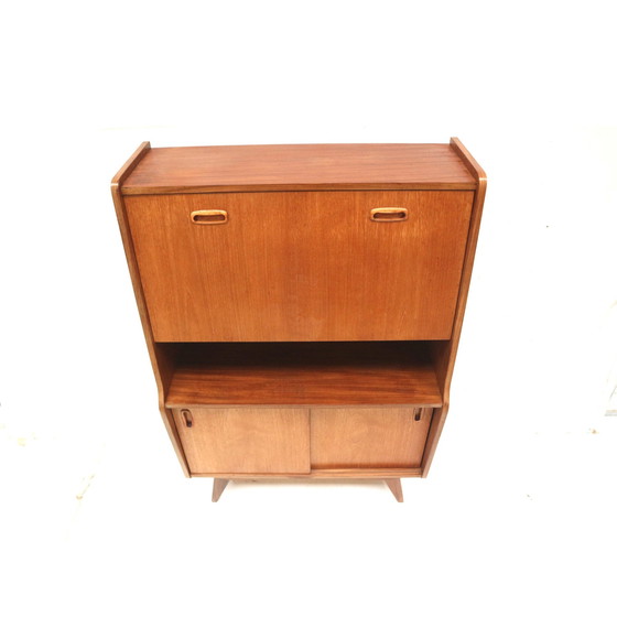 Image 1 of Vintage Secretaire / Dressoir / Kast Uit De Jaren ’60