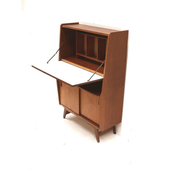 Image 1 of Vintage Secretaire / Dressoir / Kast Uit De Jaren ’60