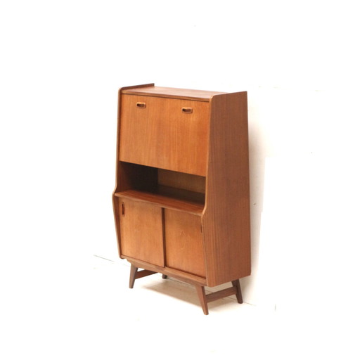 Vintage Secretaire / Dressoir / Kast Uit De Jaren ’60