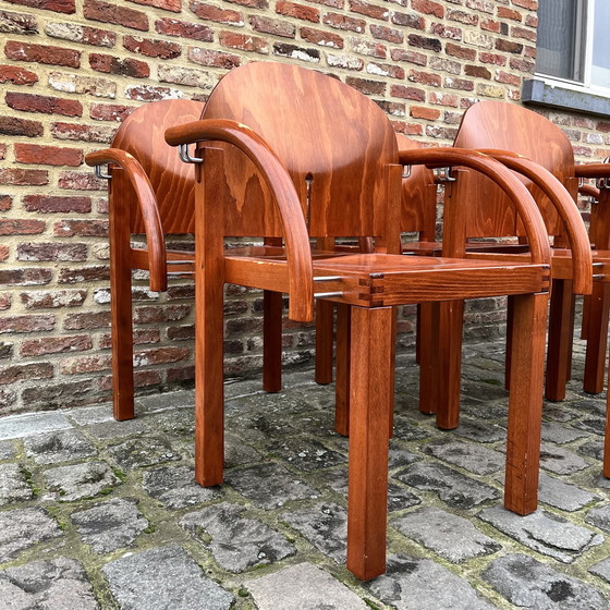 Image 1 of 7x Arno Votteler voor Bisterfeld + Weiss stoelen