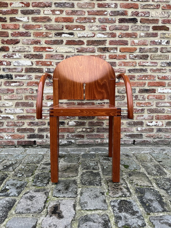 Image 1 of 7x Arno Votteler voor Bisterfeld + Weiss stoelen