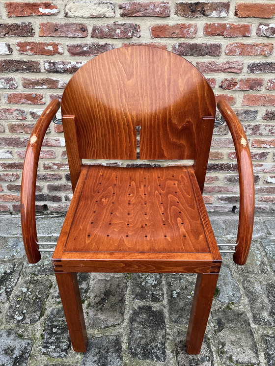 Image 1 of 7x Arno Votteler voor Bisterfeld + Weiss stoelen