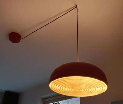 Vintage Ikea Hanglamp Rood