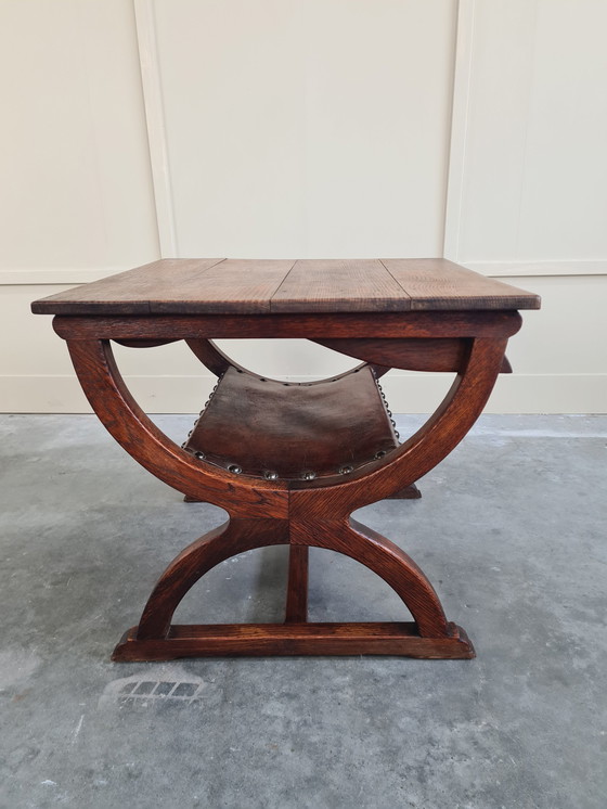 Image 1 of 1 X Super Rare Spanish Chair And Table In One.