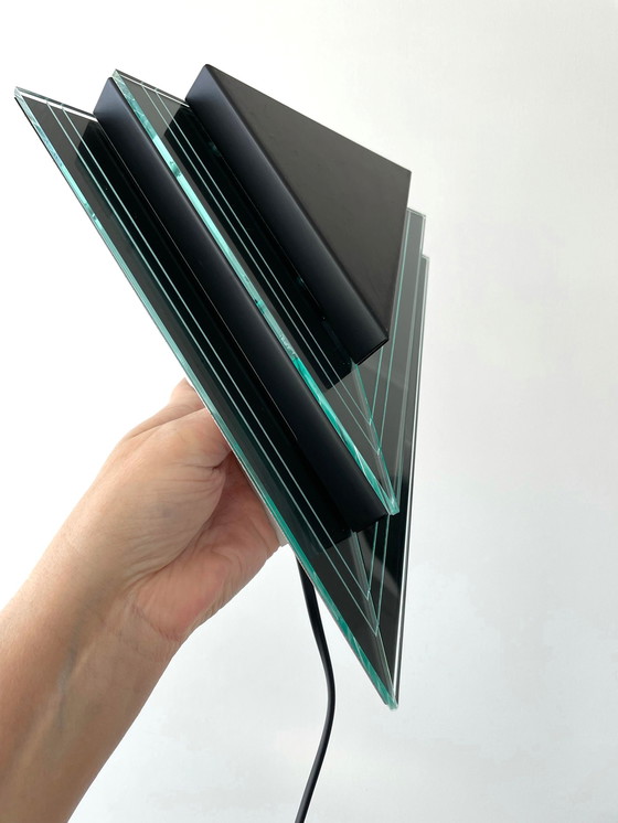 Image 1 of 2 vintage Memphis stijl wand LAMPEN eighties design Herda