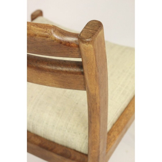 Image 1 of Set van 4 vintage teakhouten stoelen van Dyrlund, 1960