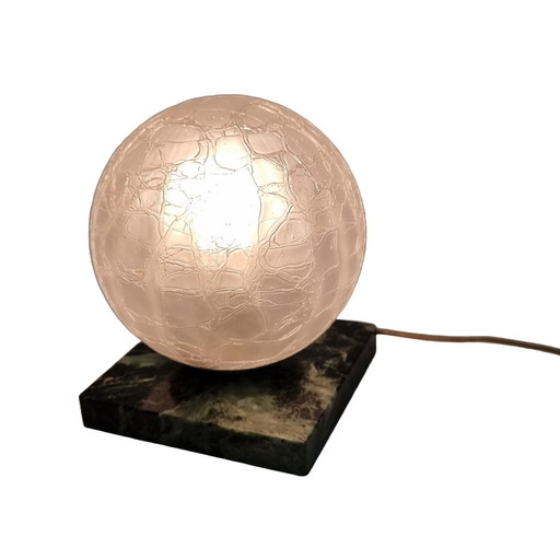 Vintage Crackle Marmeren Lamp