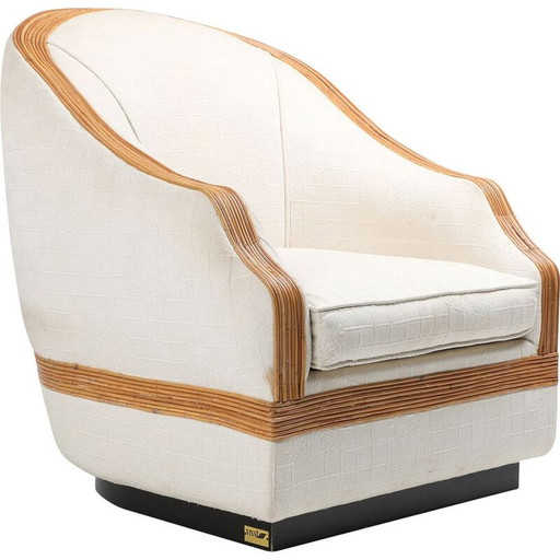 Vintage Vivai del Sud Bergère Stoel 1970