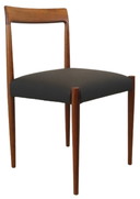 6x Lübke stoelen eetkamerstoelen 'Bernsburg' vintage