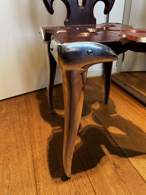 Tafel en stoeltje van Karakter Amsterdam