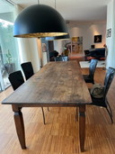 6 x Montis spica lederen stoelen