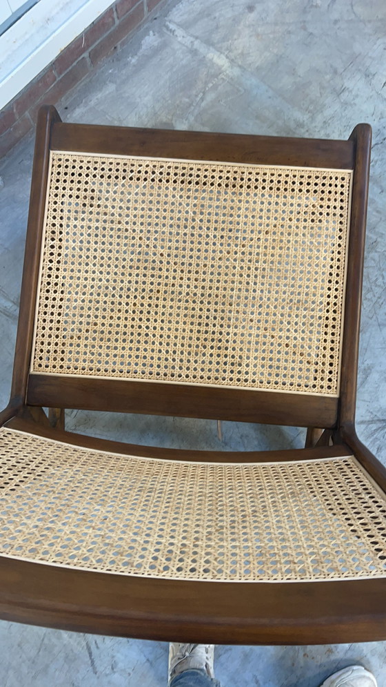 Image 1 of Houten lounge stoel