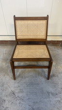 Houten lounge stoel