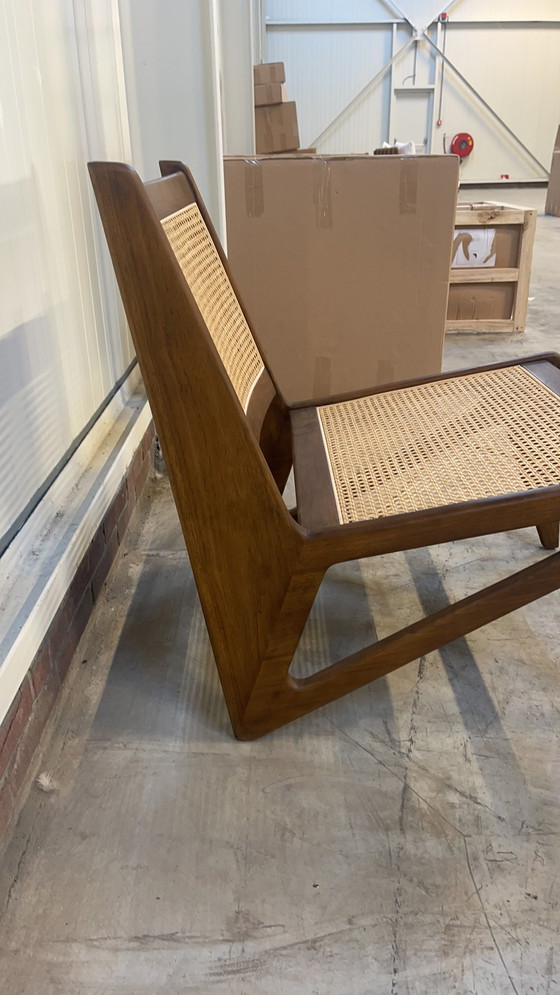 Image 1 of Houten lounge stoel