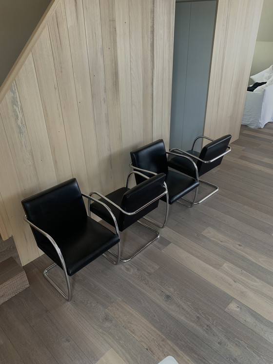 Image 1 of 4x Knoll Brno Mies van der Rohe stoel