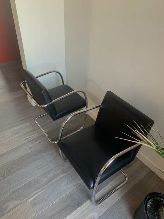 Image 1 of 4x Knoll Brno Mies van der Rohe stoel