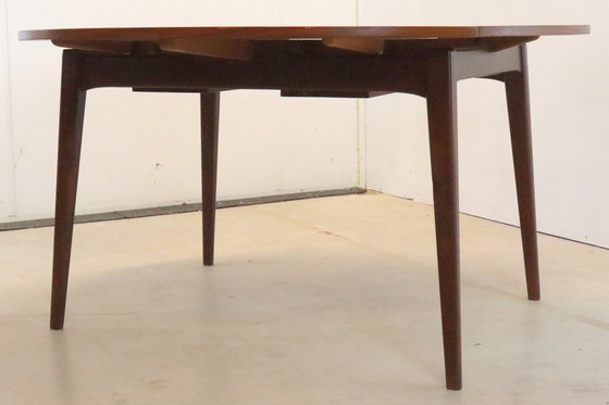 Image 1 of Ronde vintage eettafel Louis van Teeffelen voor Wébé