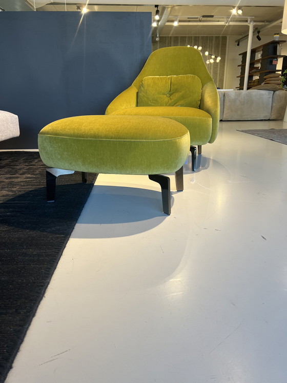 Image 1 of Leolux fauteuil & pouf