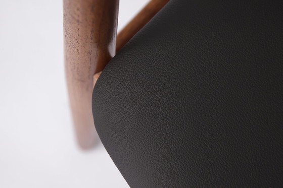 Image 1 of Fauteuil Erik Kirkegaard, jaren 60 Denemarken, Vintage, teakhout, voor fabrikant Glostrup