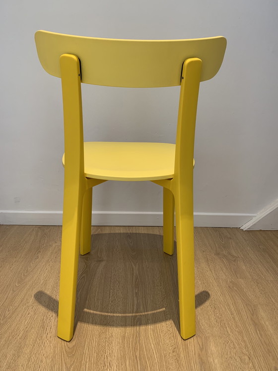 Image 1 of Vitra All Plastic Chair geel